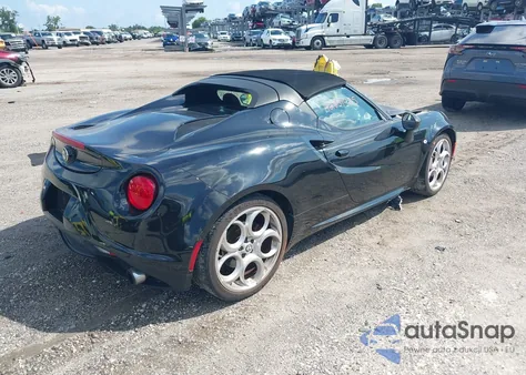 2015 Alfa Romeo 4C from USA, damaged, VIN ZARBAAB46FM171550